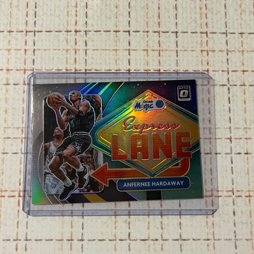 🏀 2020-21 Donruss Optic Express Lane Holo #17 Anfernee
Hardaway NBA Sports Card